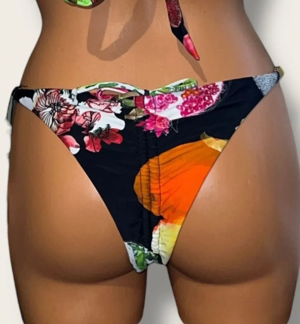 Swiminista x Christian Lacroix Manaos Black Cheer Top Fearless Bottom S